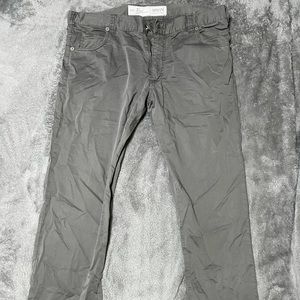 Gray Armani p15 slim pants